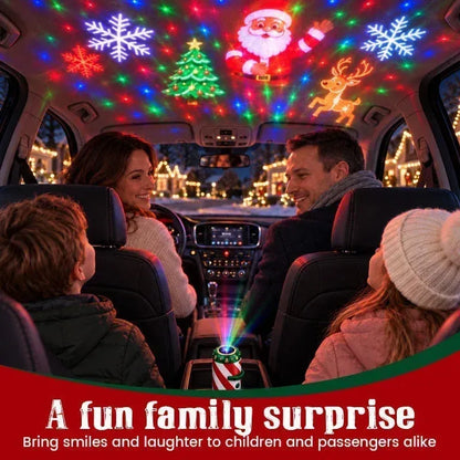 🎄Last Day 50% OFF🎅Merry Ride Christmas Car Projector Light