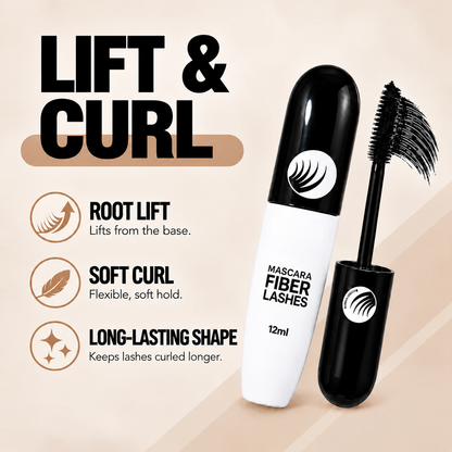 7D Silk Fiber Black Lengthening Mascara - Adult Beauty Makeup✨