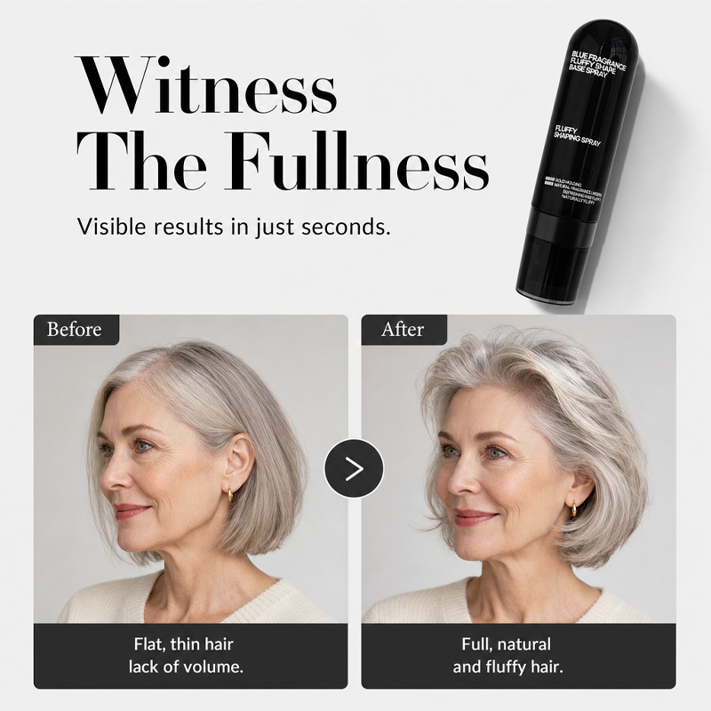 Instant Lightweight Volume for Fine Flat Hair, Non-Sticky Long Lasting Styling Mist✨