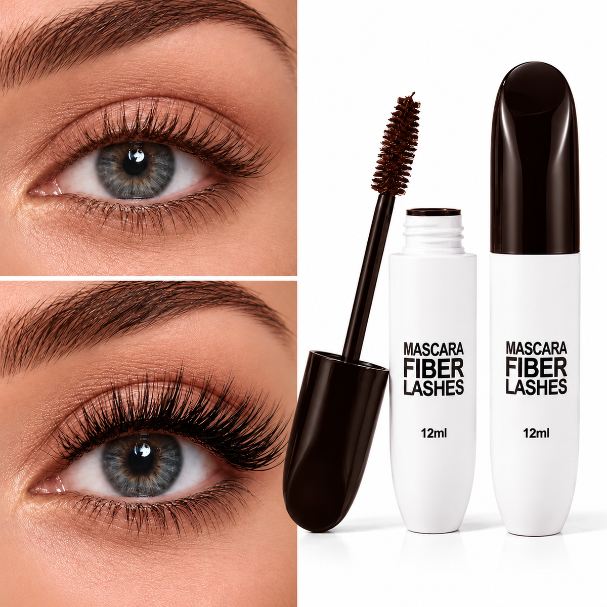 7D Silk Fiber Black Lengthening Mascara - Adult Beauty Makeup✨